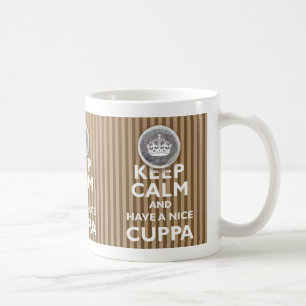 Mug 'Restez calme et prenez un Cuppa ! '