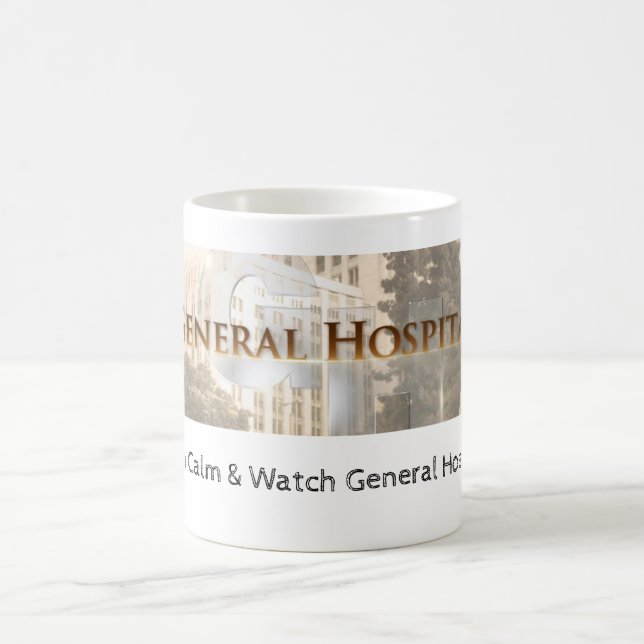 Mug Restez calme et regardez la Musique de l'Hôpital G (Centre)