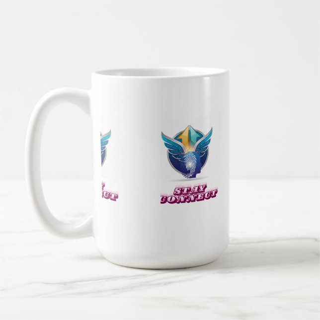 Mug restez connectés (Gauche)