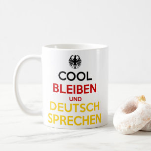 Mug Restez cool et parlez allemand