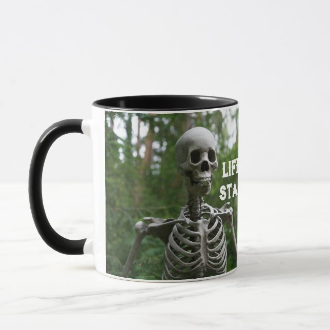 Mug Restez Éffrayant (Gauche)