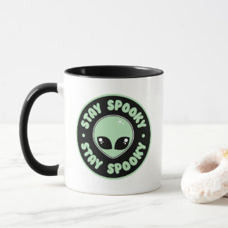 Mug Restez Éffrayant