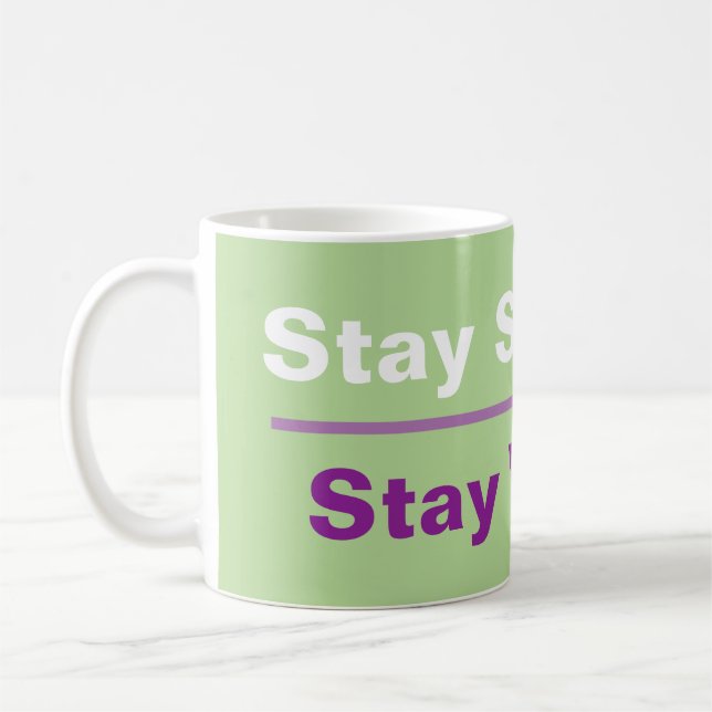 Mug Restez fort Vegan (Gauche)