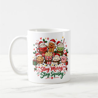 Mug Restez Joyeux Restez Douillet Noël Chocolat Chaud