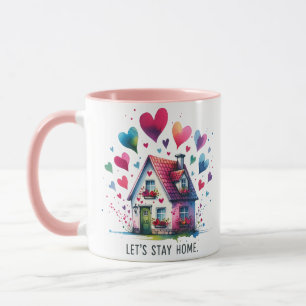 Mug Restons à la maison cosy