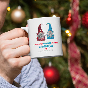 Mug 'Restons Gnome pour les Fêtes' Noël