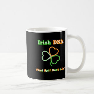 Mug Résultats drôles de test ADN irlandais - Ascendanc