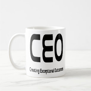 Mug Résultats exceptionnels de création de Président