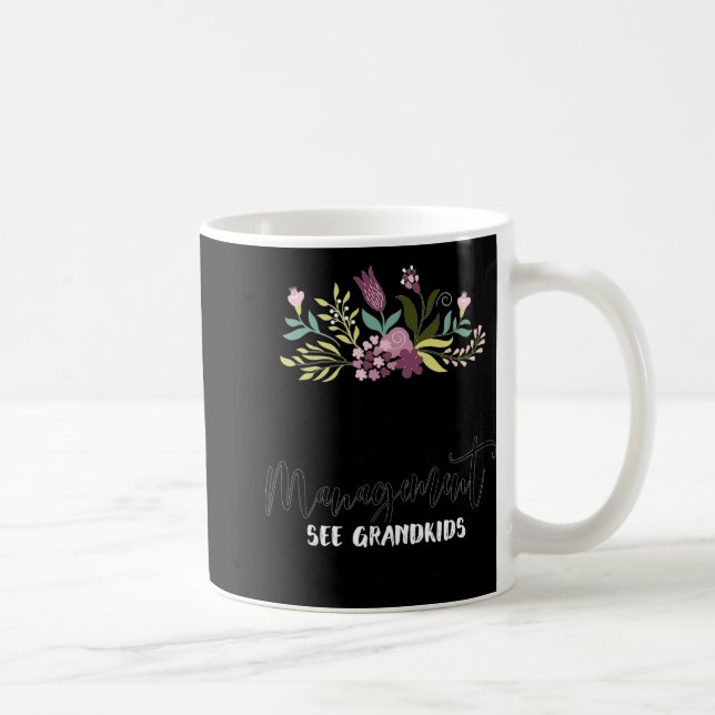 Mug Retired Under New Management See Grandkids Funny R (Droite)