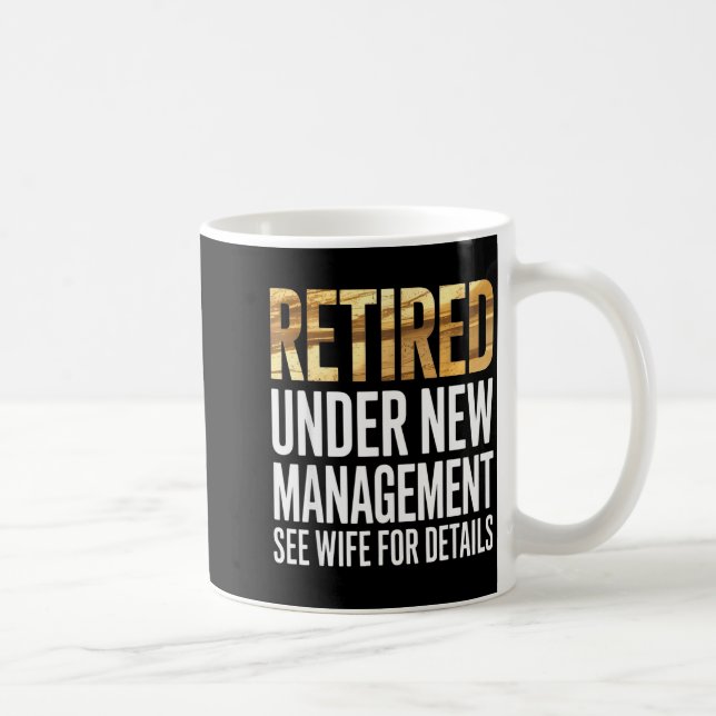 Mug Retired Us Army Under New Management See Wife For  (Droite)
