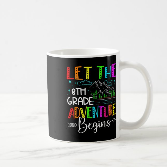 Mug Retour À L'École Amusement Laisser L'Aventure De 8