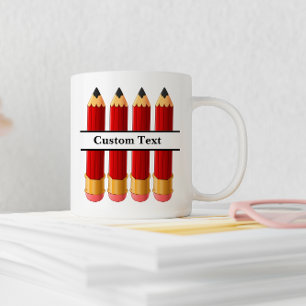 Mug Retour à l'école Café d'enseignant personnalisé