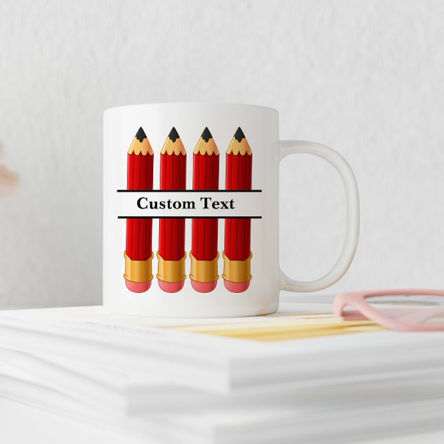Mug Retour à l'école | Café d'enseignant personnalisé (Créateur téléchargé)