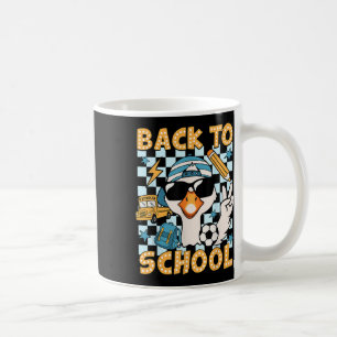 Mug Retour À L'École Drôle Oie Silly Premier Jour De S