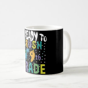 Mug Retour à l'école Je suis prêt à écraser la 9e anné