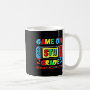 Mug Retour à l'école jeu activé 5e année drôle gamer e