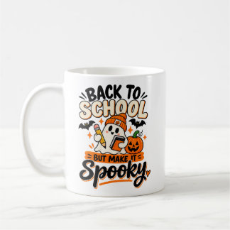 Mug Retour à l'école mais avec une touche effrayante d