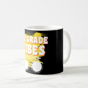 Mug Retour À L'École Vibes De 4E Année Chemise Premier