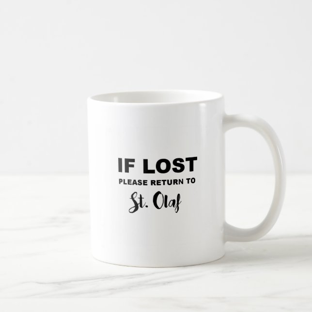 Mug Retour à St. Olaf (Droite)