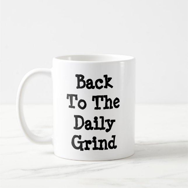 Mug Retour Au Quotidien (Gauche)