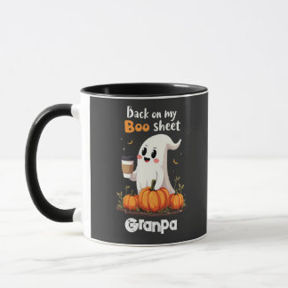 Mug Retour Sur Ma Feuille De Livres Drôle Halloween Bo