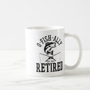 Mug Retraité de la pêche ô combien drôle Pêcheur à la 