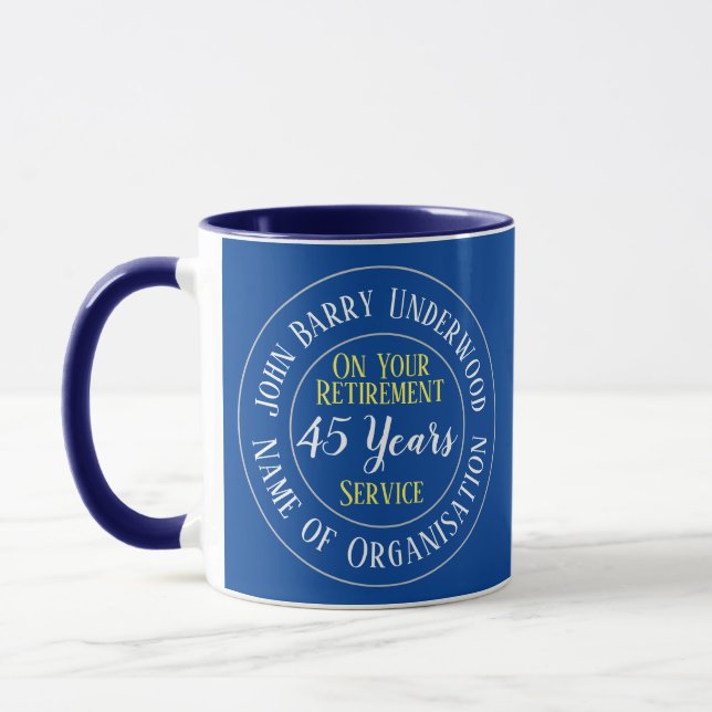 Mug Retraite des employés à une occasion spéciale (Gauche)