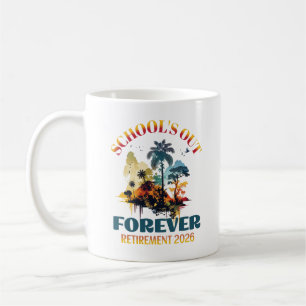 Mug Retraite des enseignants de l'école en fin de scol