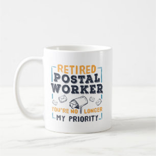 Mug Retraite des travailleurs postaux Ma priorité Retr