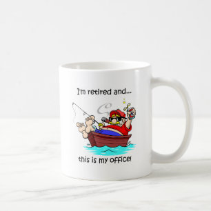 Mug Retraite drôle de pêche