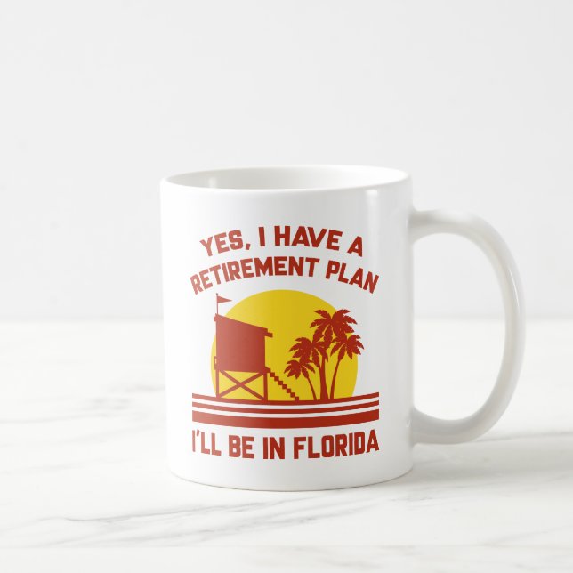 Mug Retraite Floride (Droite)