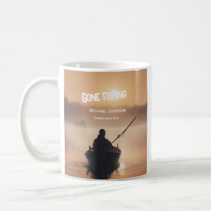 Mug Retraite Pêche Lever de soleil Retraité Pêcheur