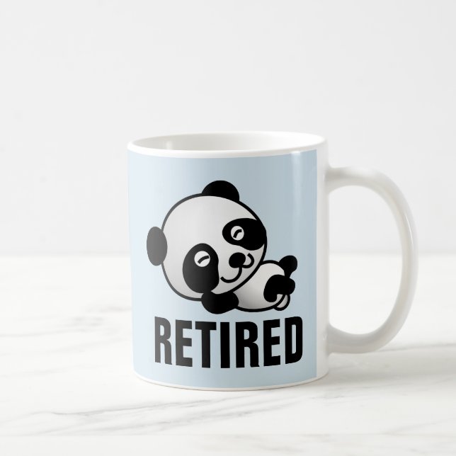 MUG RETRAITE RETRAITÉ THÈME CAFÉ (Droite)