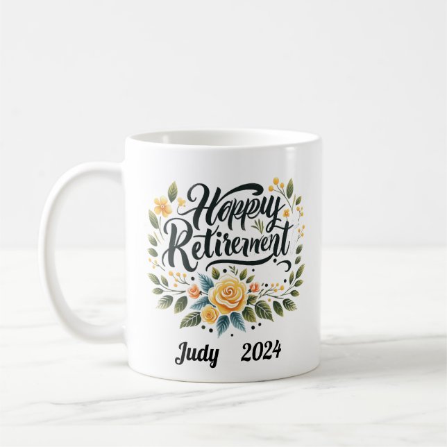 Mug Retraite sur mesure (Gauche)