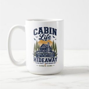 Mug Retraite Vie de Cabane 