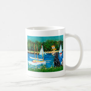 Mug Retrieur à revêtement plat 1 - Bateaux à voile