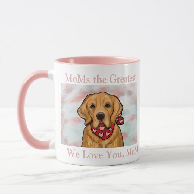 Mug Retriever doré (Gauche)