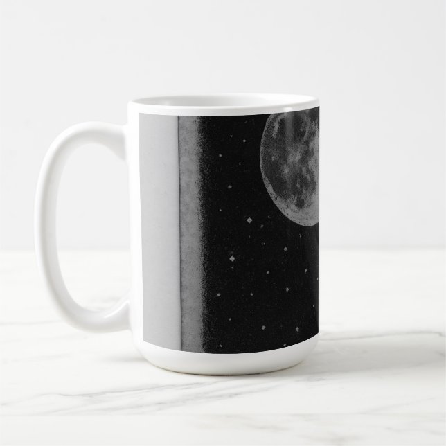 Mug Retro Alien Rencontre (Gauche)