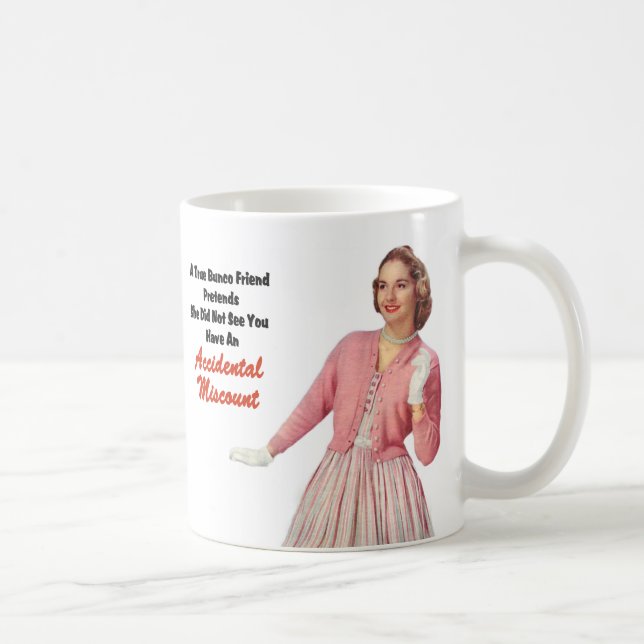 Mug Rétro Bunco vintage drôle (Droite)