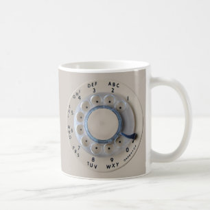 Mug Rétro cadran rotatoire de téléphone
