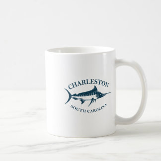 Mug Retro Charleston Caroline du Sud Pêche Vintage Bo