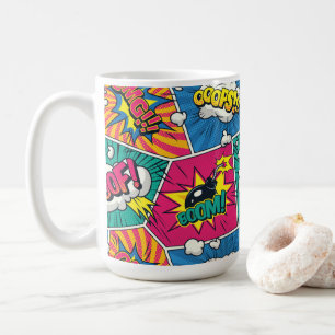 Mug Retro Comic Book - Pop Art