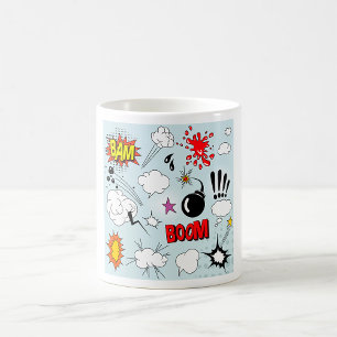 Mug Retro Comic Explosion Pop Art