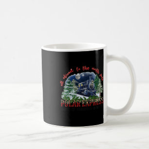 Mug Retro Croire Train Pôle Nord Express Polaire Tout