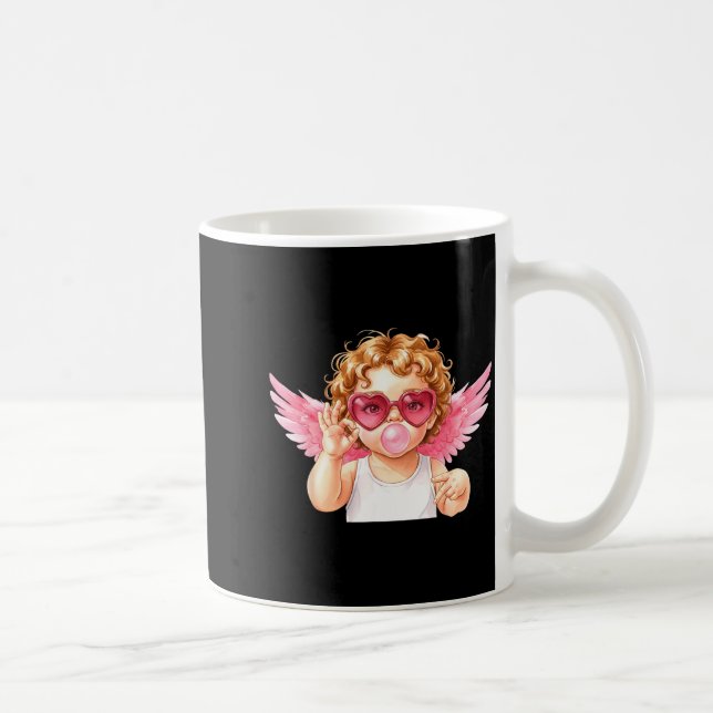Mug Retro Cud 67 Meme Bubblegum Funny Six Seven Valent (Droite)