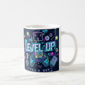 Mug Retro Gaming Pixel Art Design"