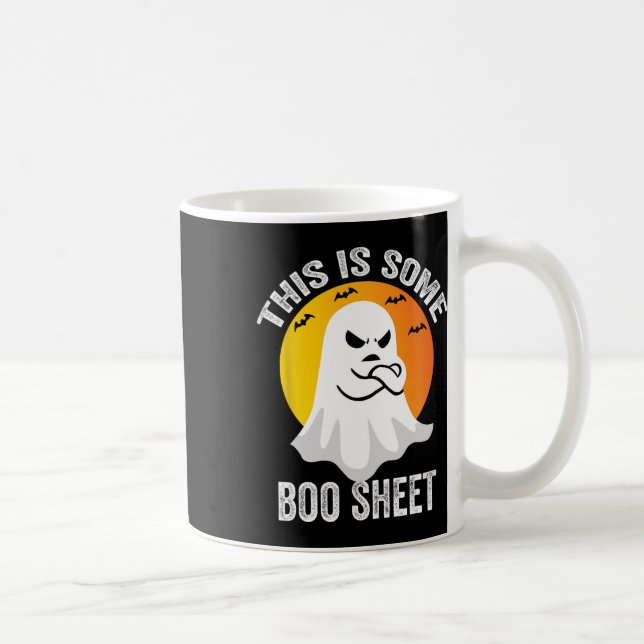 Mug Retro Halloween Boo Ghost Costume C'Est Un Petit B (Droite)