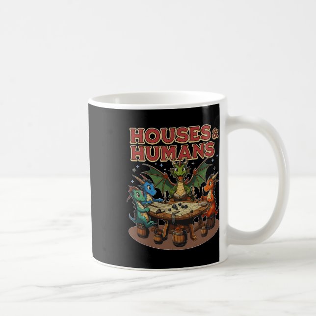 Mug Retro Houses And Humans Gamer Video Game  (Droite)