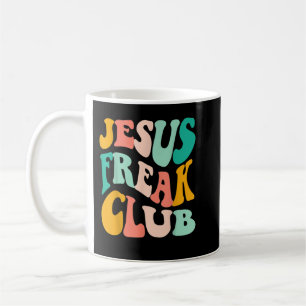Mug Retro Jesus-Freak Club Bible Verse Jesus-Lover Emp