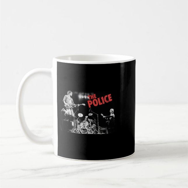 Mug Retro La Police Parfait Cadeau De Bande Pour Les F (Gauche)